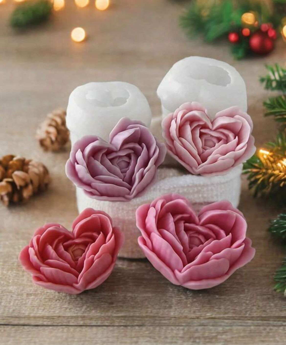Heart Flower Mould