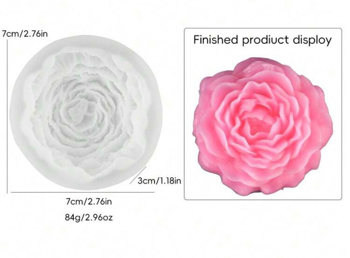 Peony Mould - MINI
